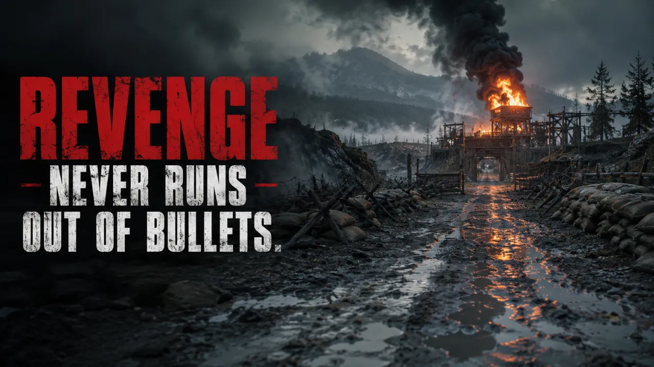 Sisu Road to Revenge burning battlefield scene