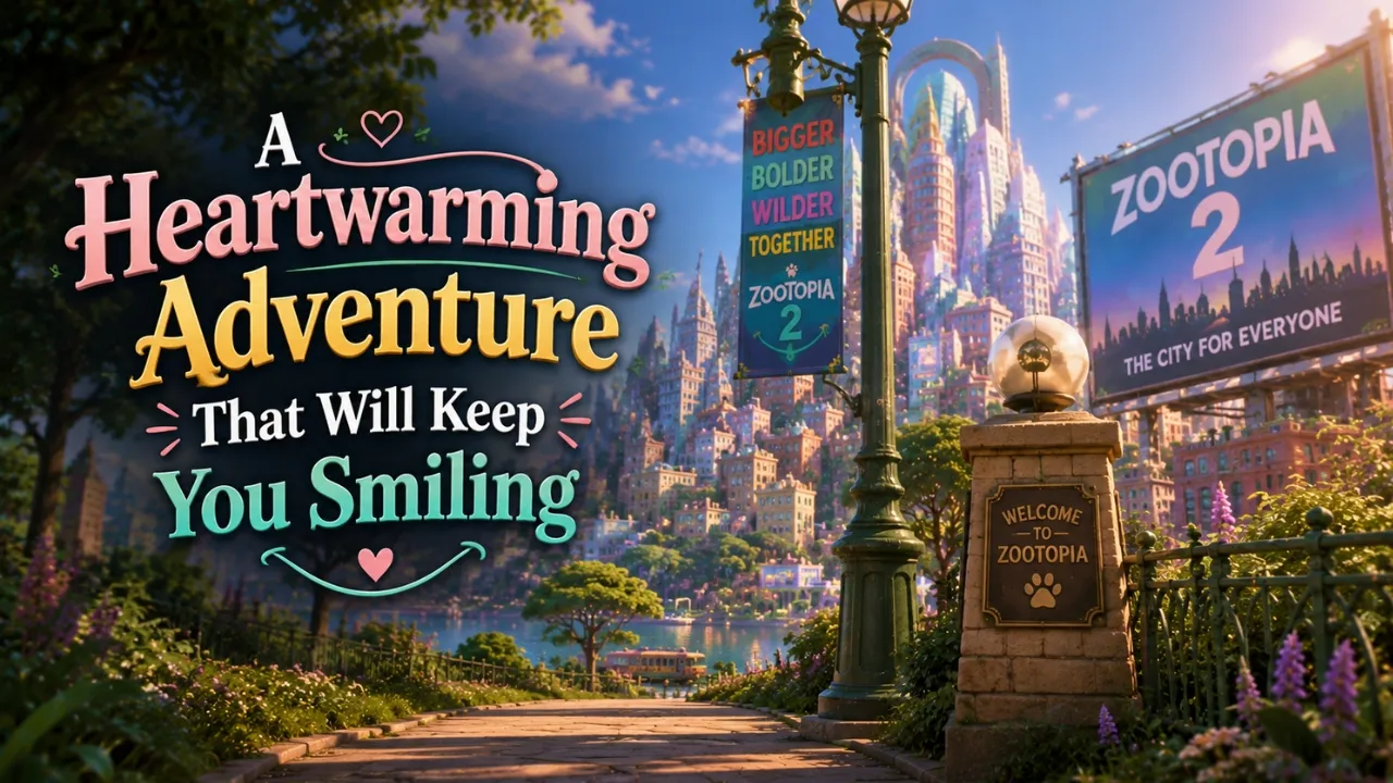 Zootopia 2 adventure banner Zootopia 2 adventure banner