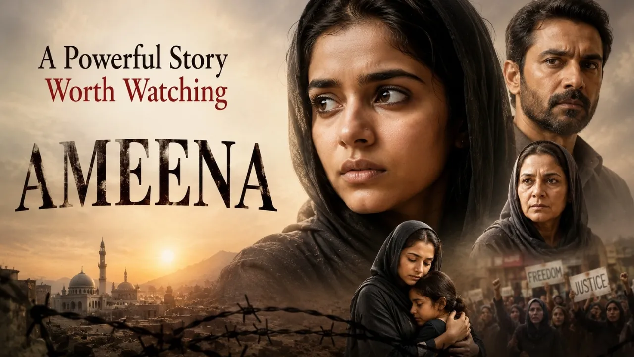 Ameena official movie poster with cast