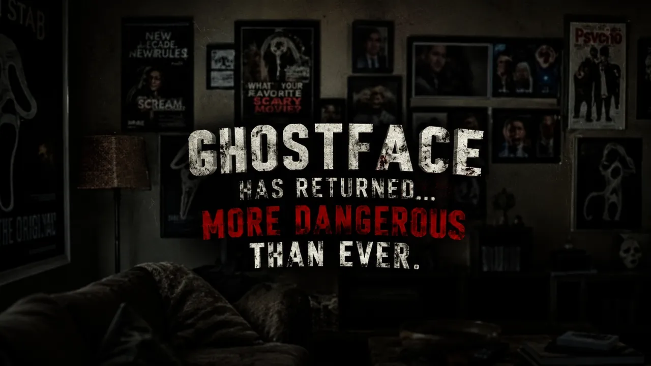 Ghostface returns official teaser poster
