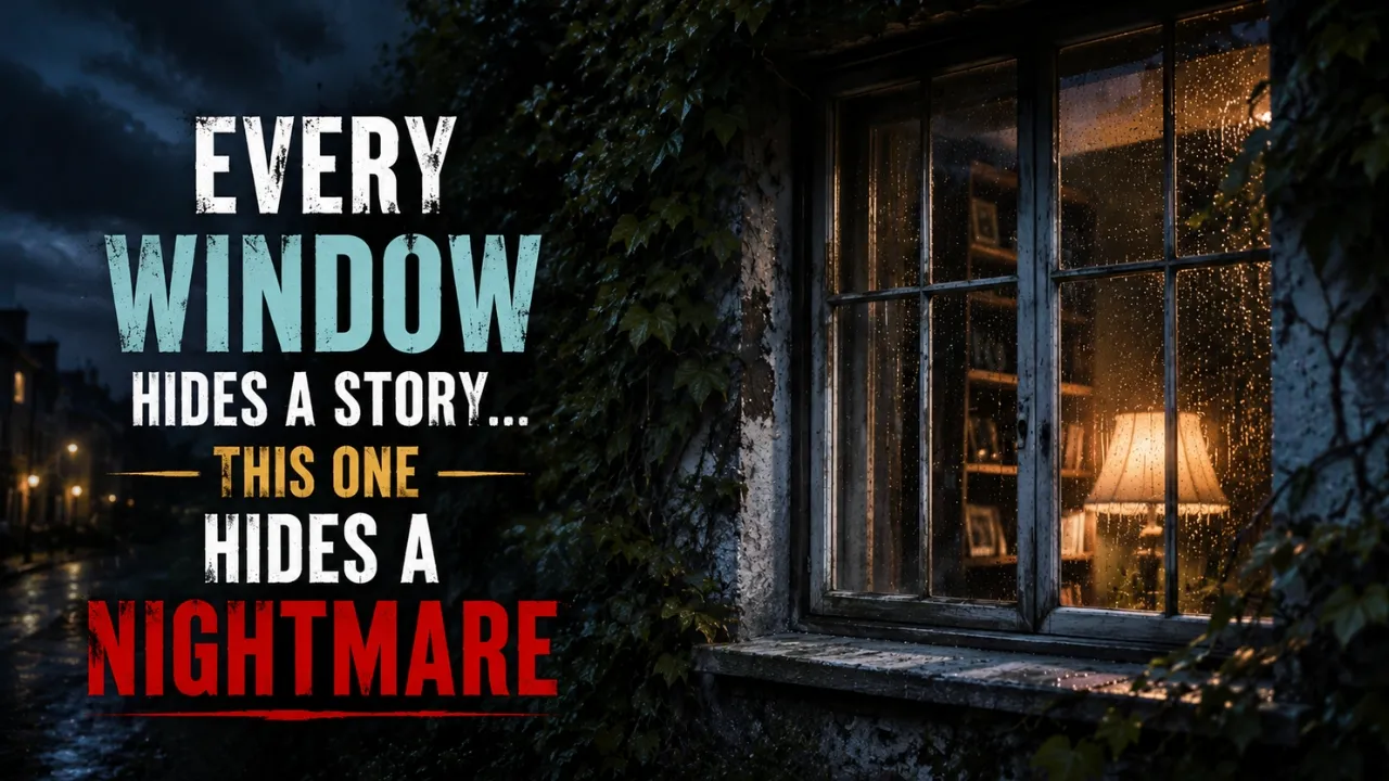 The Woman in the Window suspense scene banner