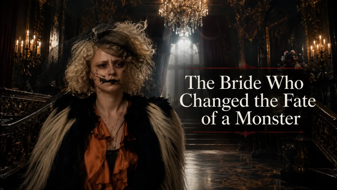 The Bride transformed into a monster