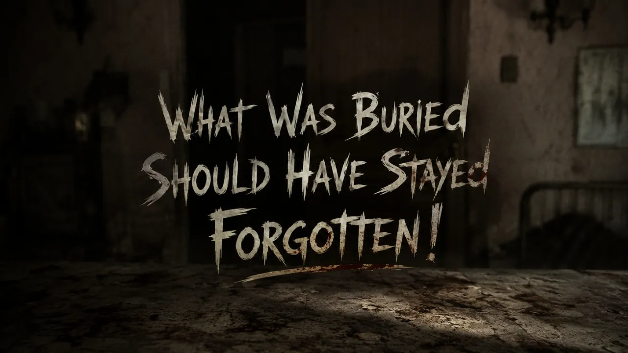 What was buried should have stayed forgotten