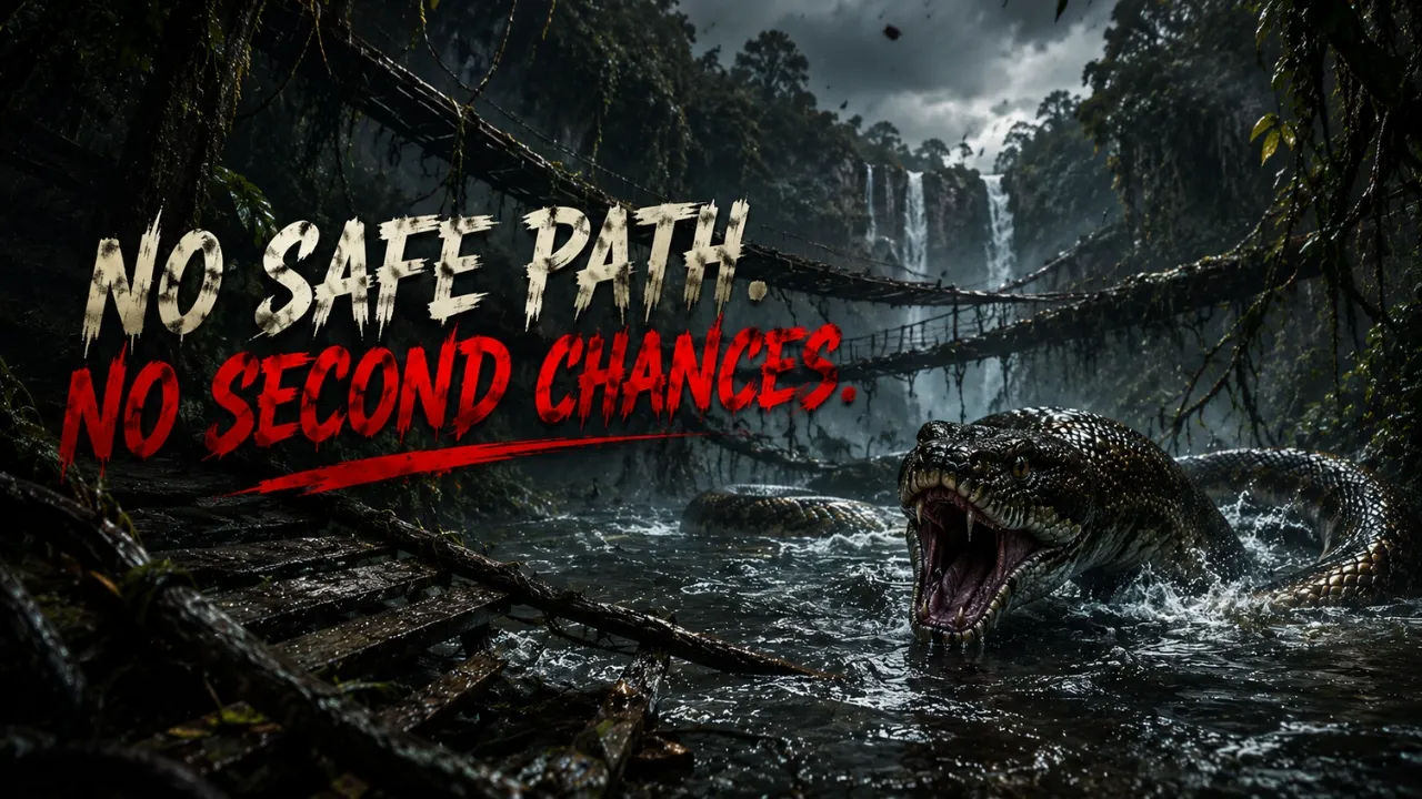 Anaconda 2025 deadly swamp chase