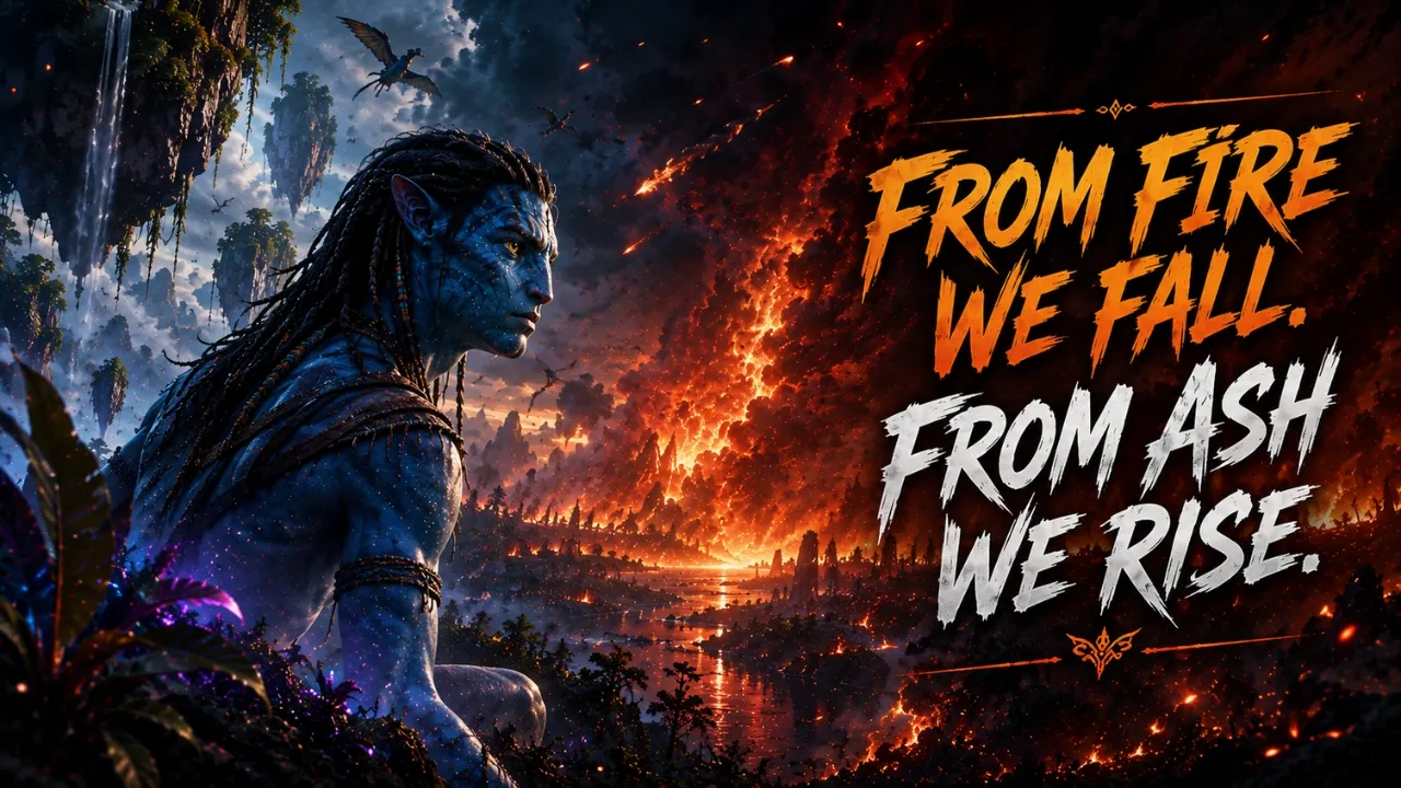 Avatar Fire and Ash warrior scene