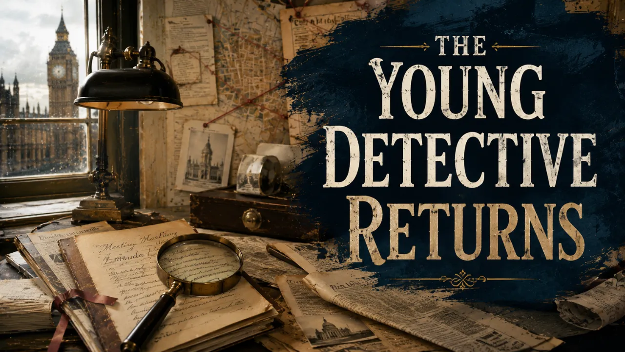 Enola Holmes 3 detective artwork