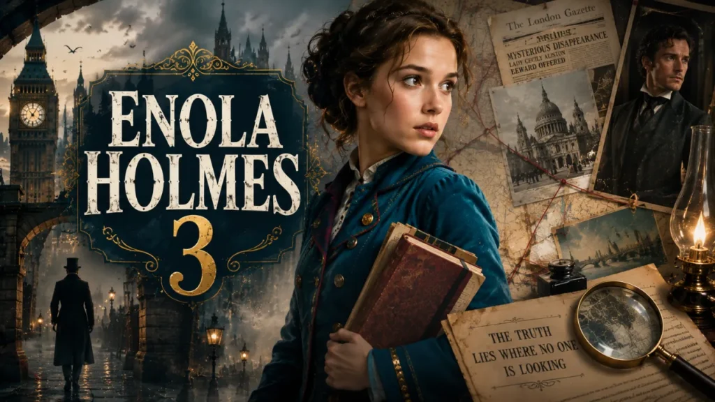 Enola Holmes 3 movie poster
