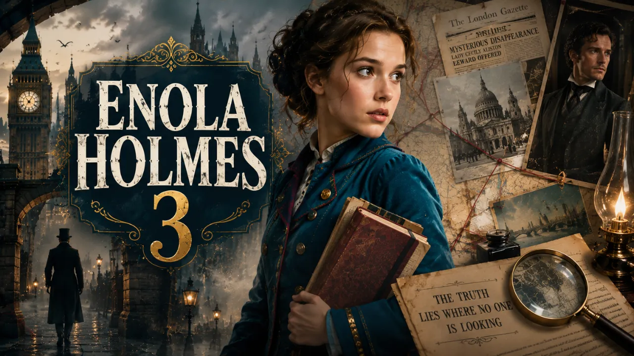 Enola Holmes 3 movie poster
