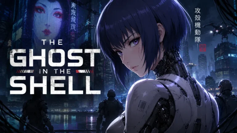 The Ghost in the Shell anime poster