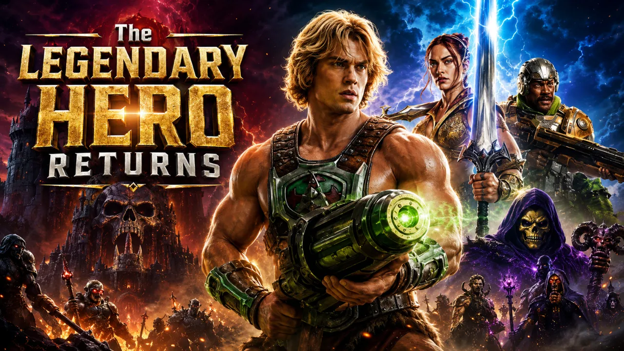 He-Man and the Masters of the Universe fantasy action banner