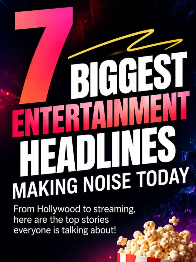 Entertainment headlines